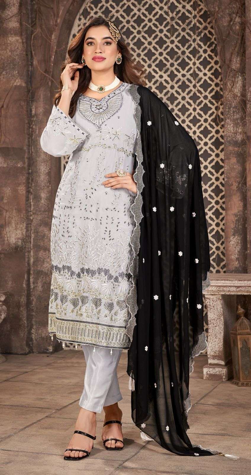 Bilqis B 39 A To D Embroidered Salwar Kameez Wholesale catalog