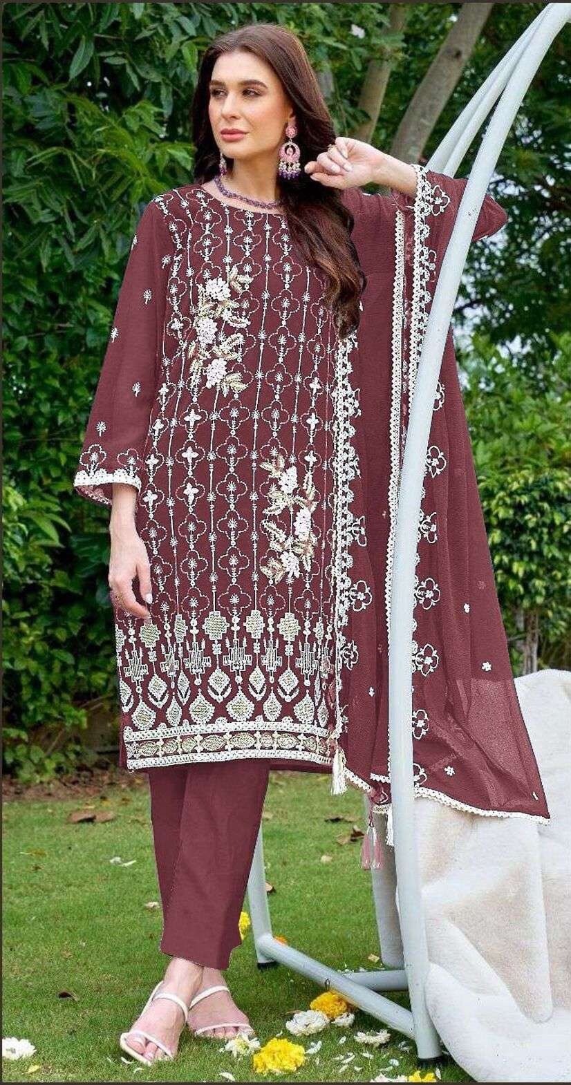 Bilqis B 42 A To D Georgette Salwar Kameez Wholesale catalog