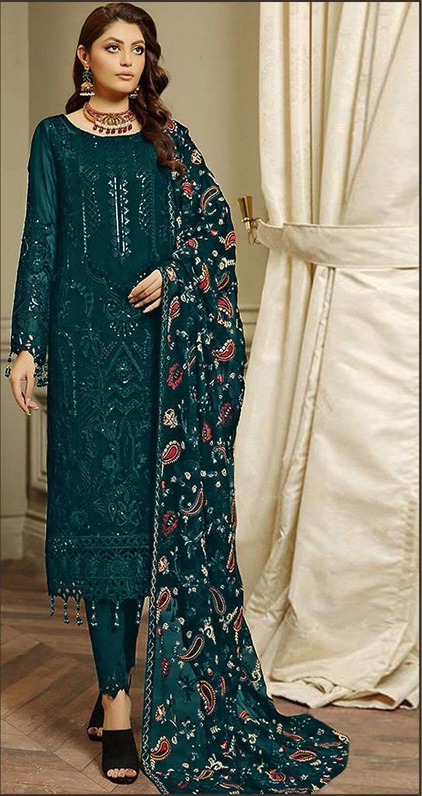 Bilqis B 43 A To D Georgette Salwar Kameez Wholesale catalog