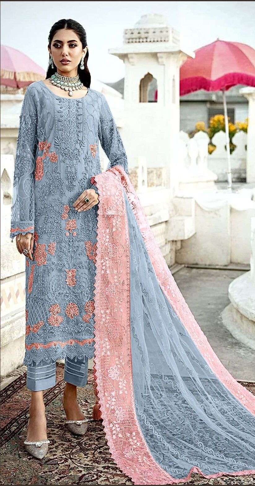 Bilqis B 50 A To D Georgette Salwar Kameez Wholesale catalog