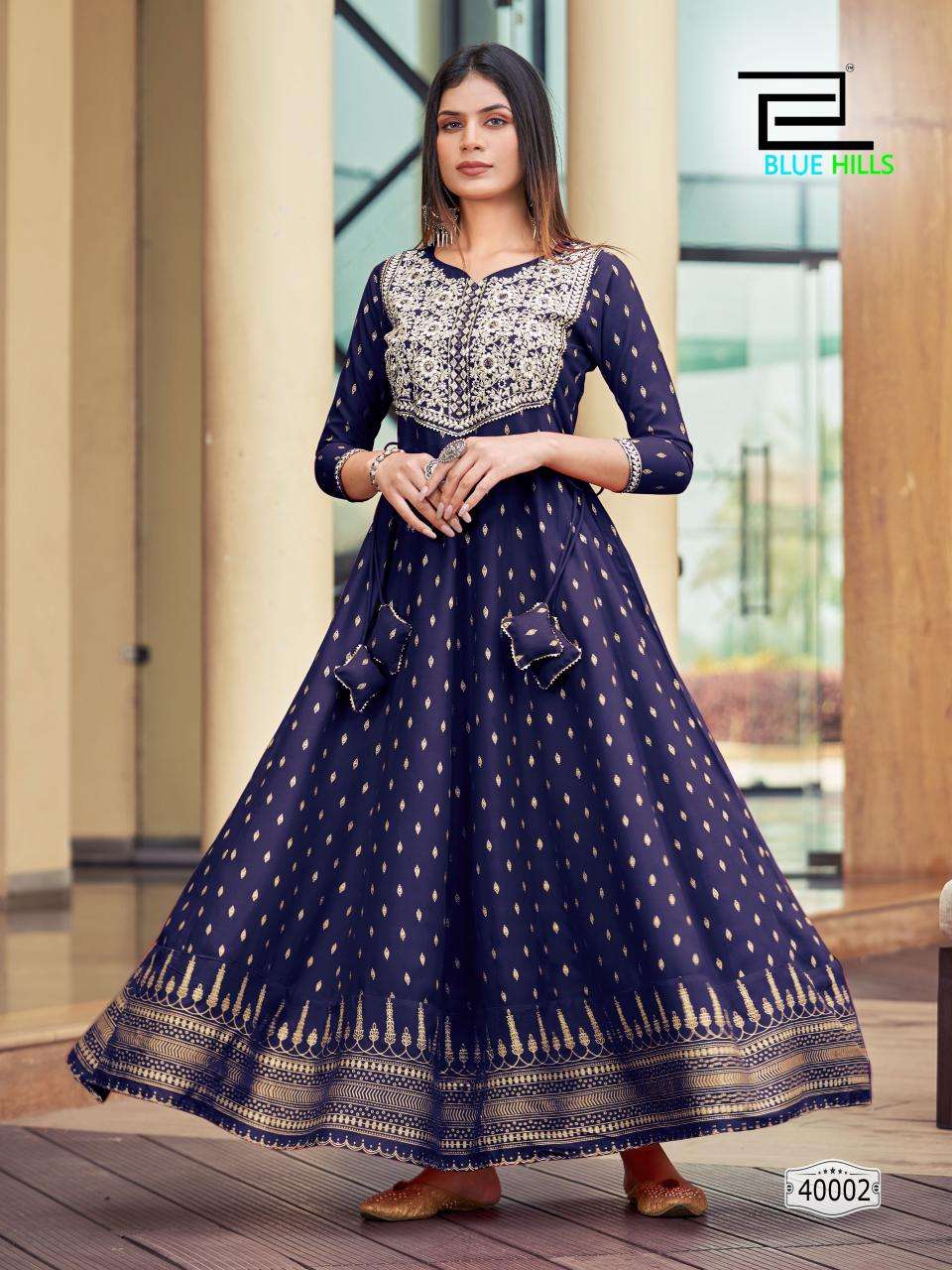 BLUE HILLS Walkway NX -40 Kurti Wholesale catalog