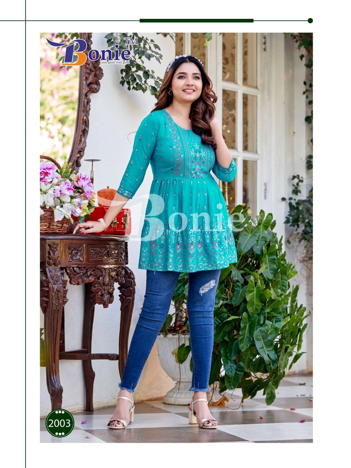 BONIE CHERYL VOL 2 Kurti Wholesale catalog