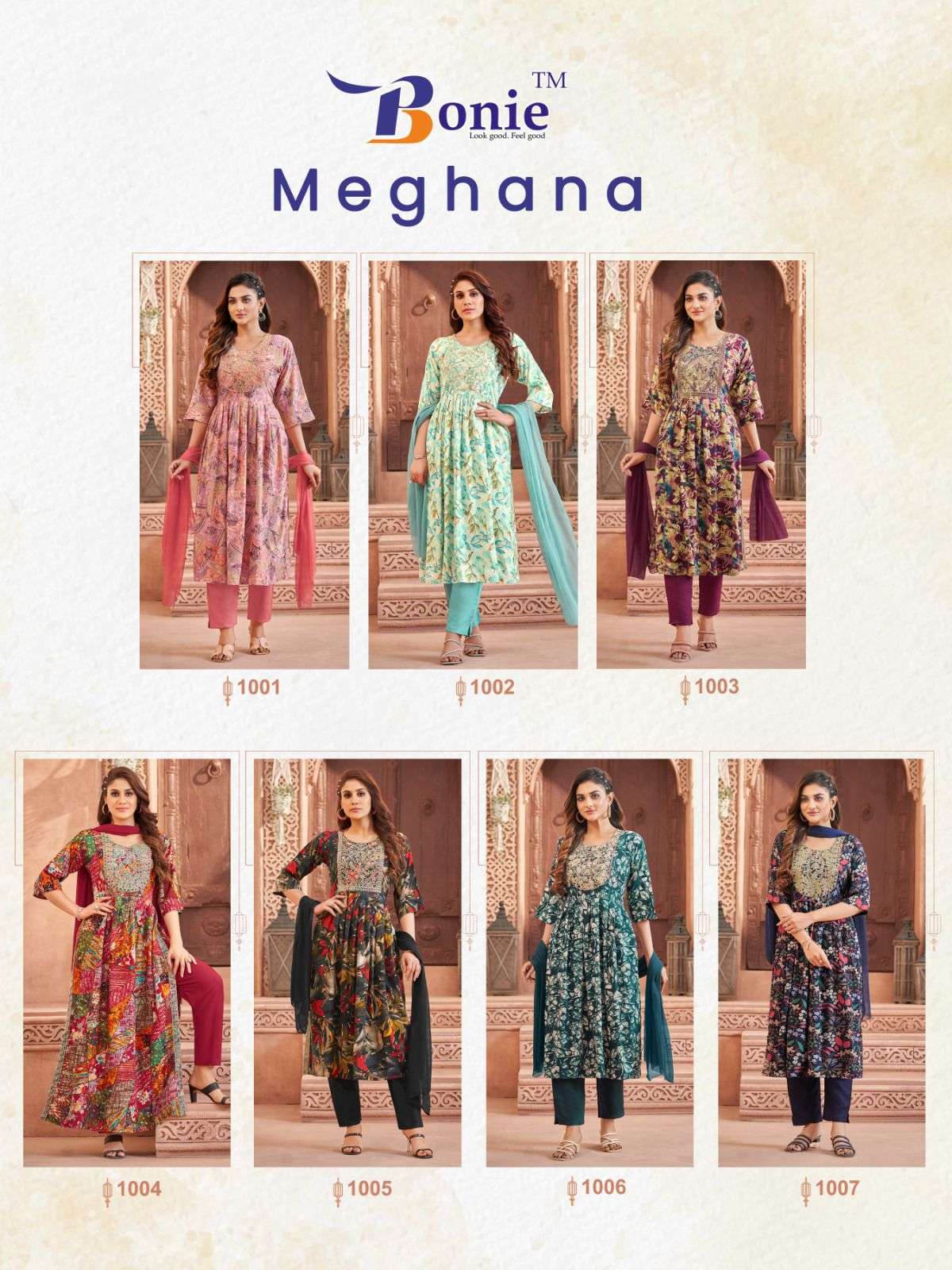 BONIE MEGHANA VOL 1 Kurti Wholesale catalog