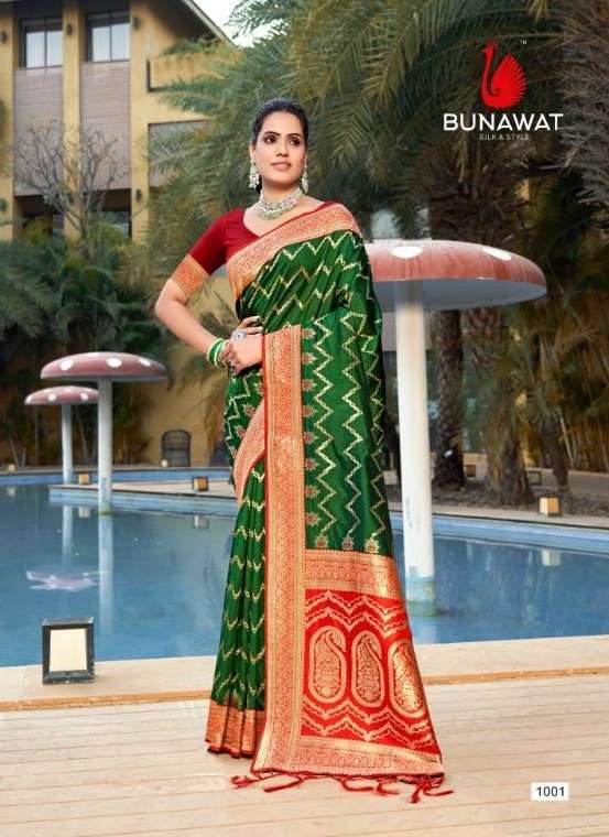 BUNAWAT Armaan Silk Banarasi Silk Saree Wholesale catalog