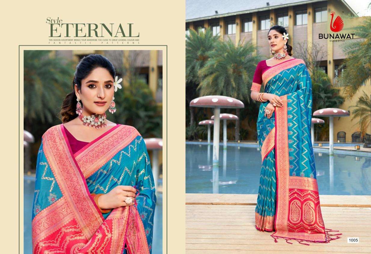BUNAWAT Armaan Silk Banarasi Silk Saree Wholesale catalog