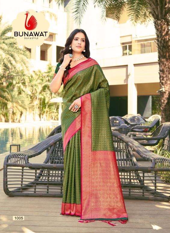 BUNAWAT Mangala Silk Banarasi Silk Saree Wholesale catalog