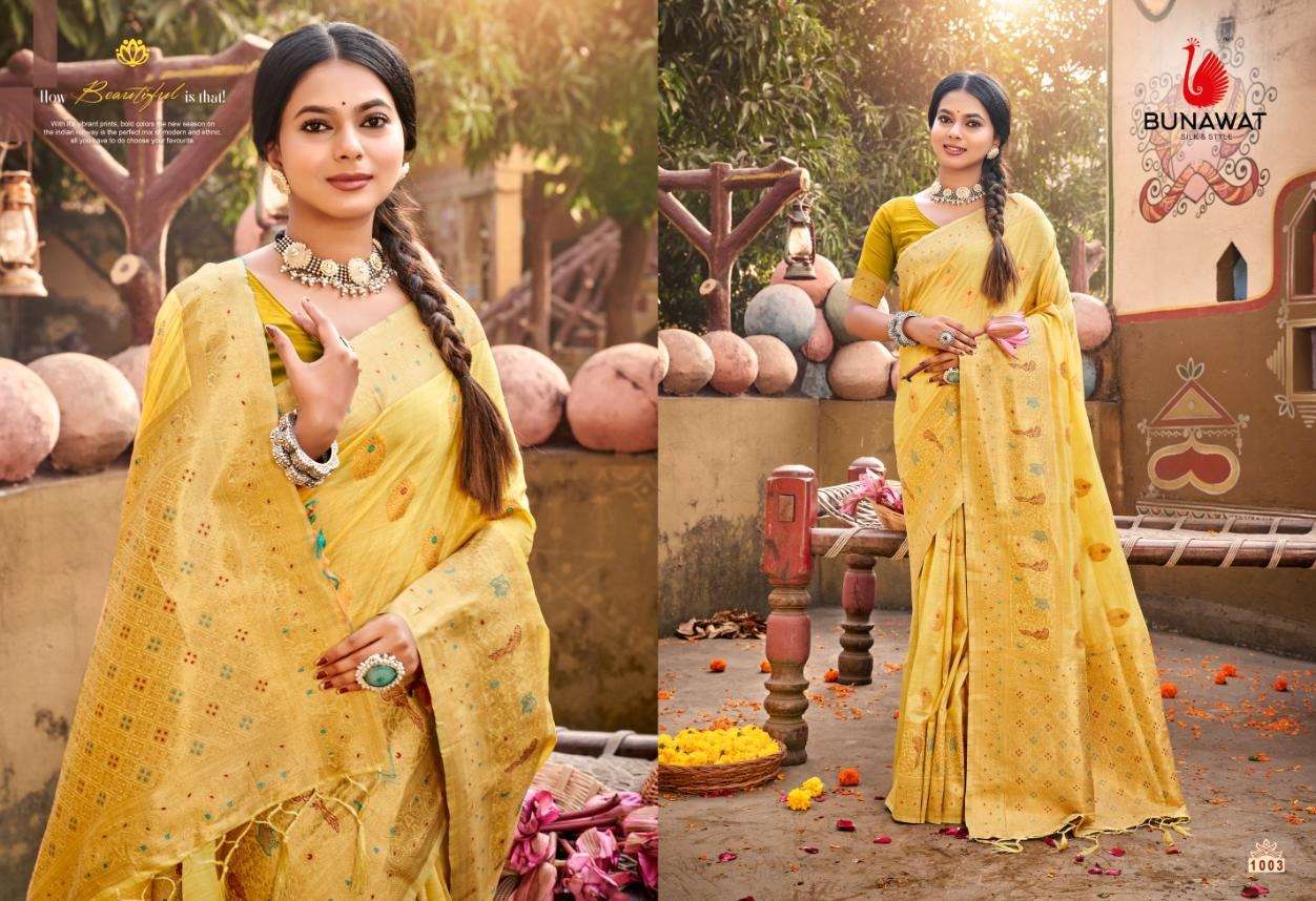 BUNAWAT POSHAK Saree Wholesale catalog