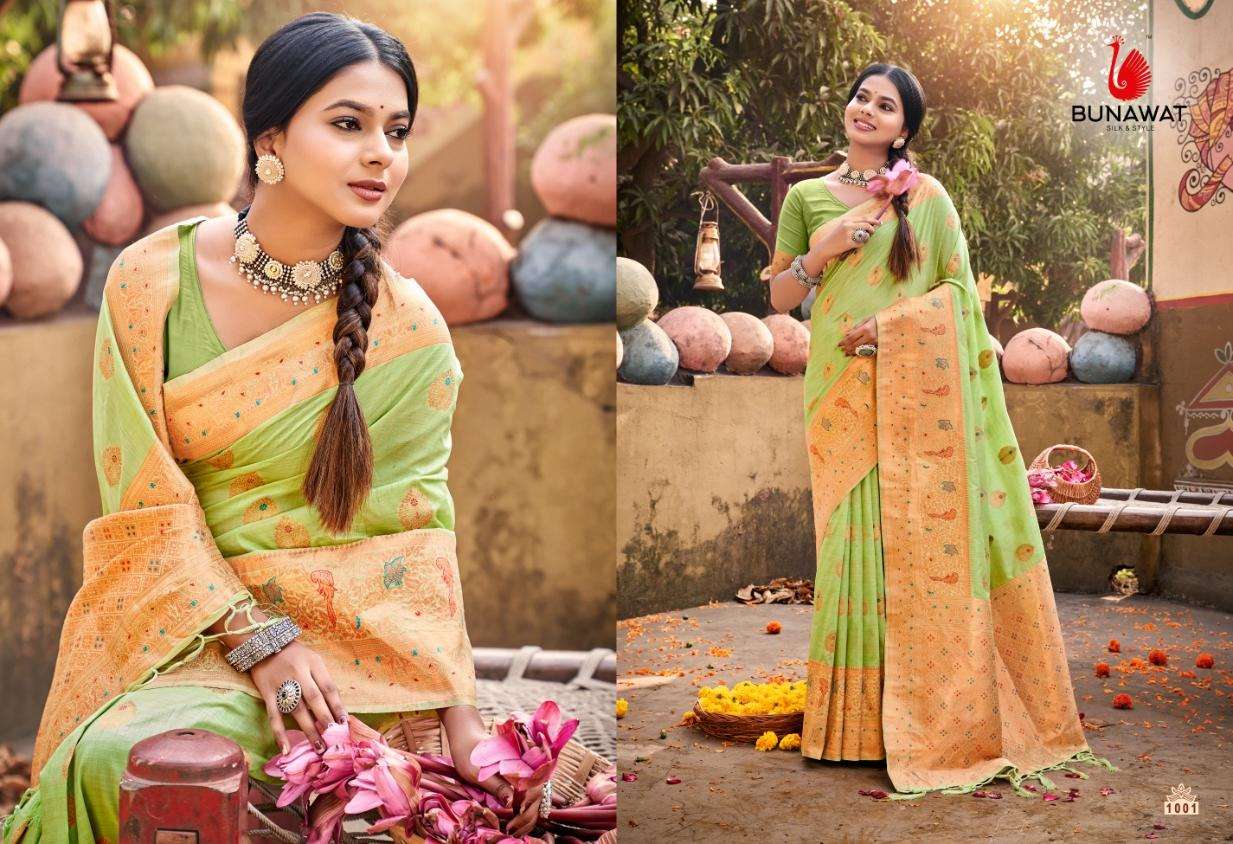 BUNAWAT POSHAK Saree Wholesale catalog