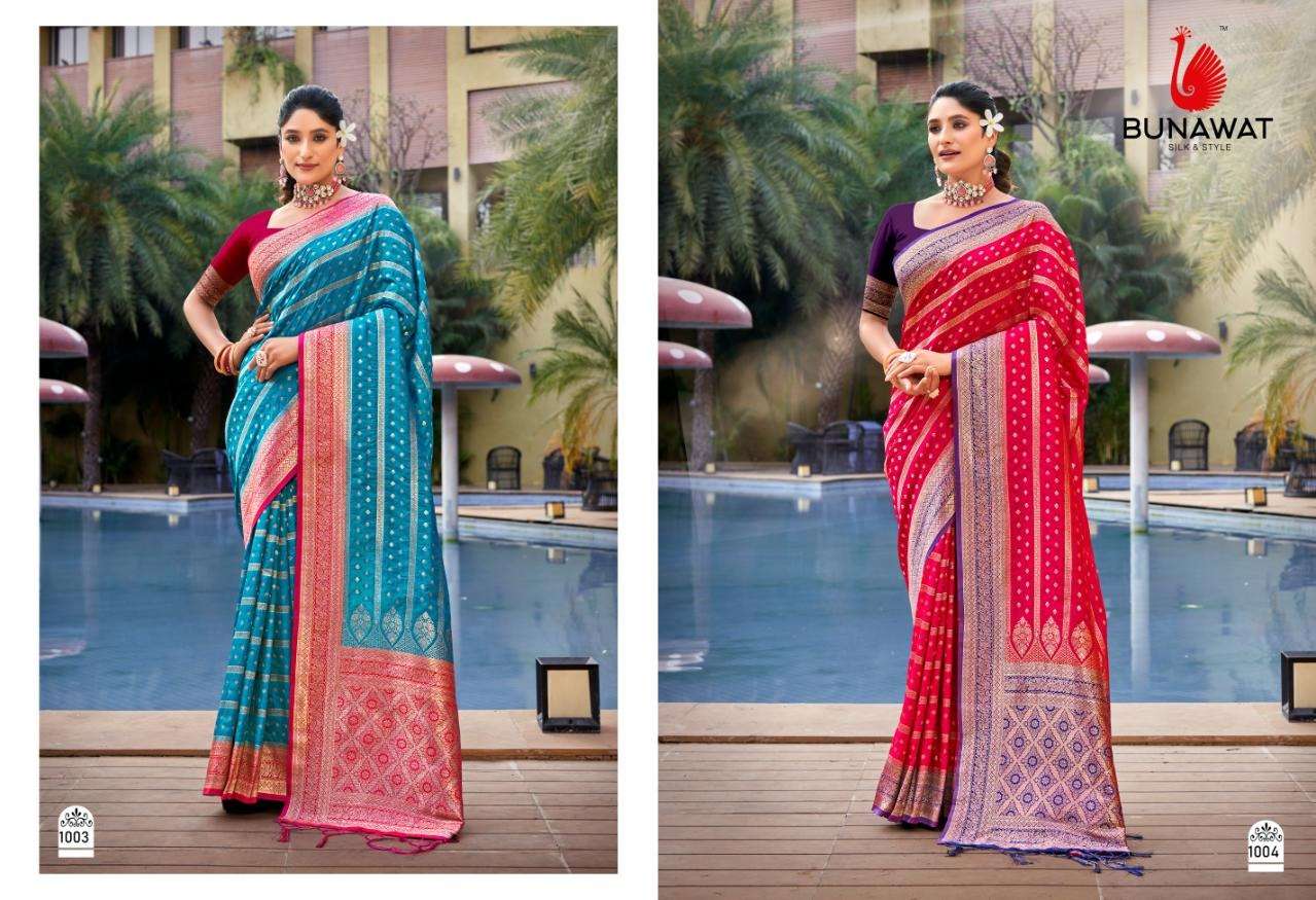 BUNAWAT Pratibha Silk Banarasi Silk Saree Wholesale catalog