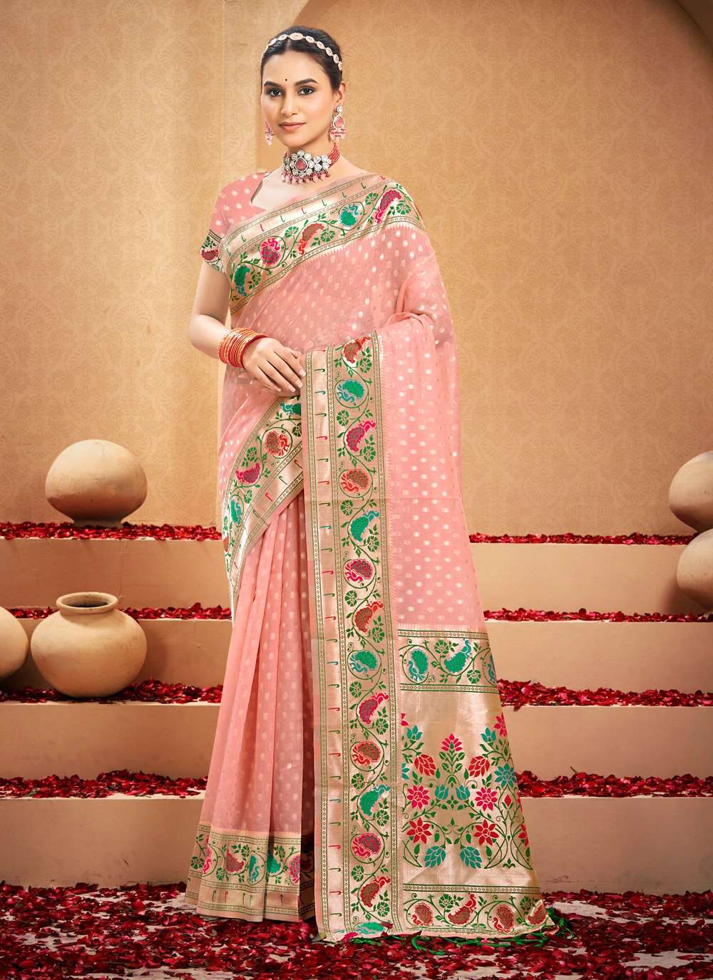 BUNAWAT SHAHI COTTON Saree Wholesale catalog
