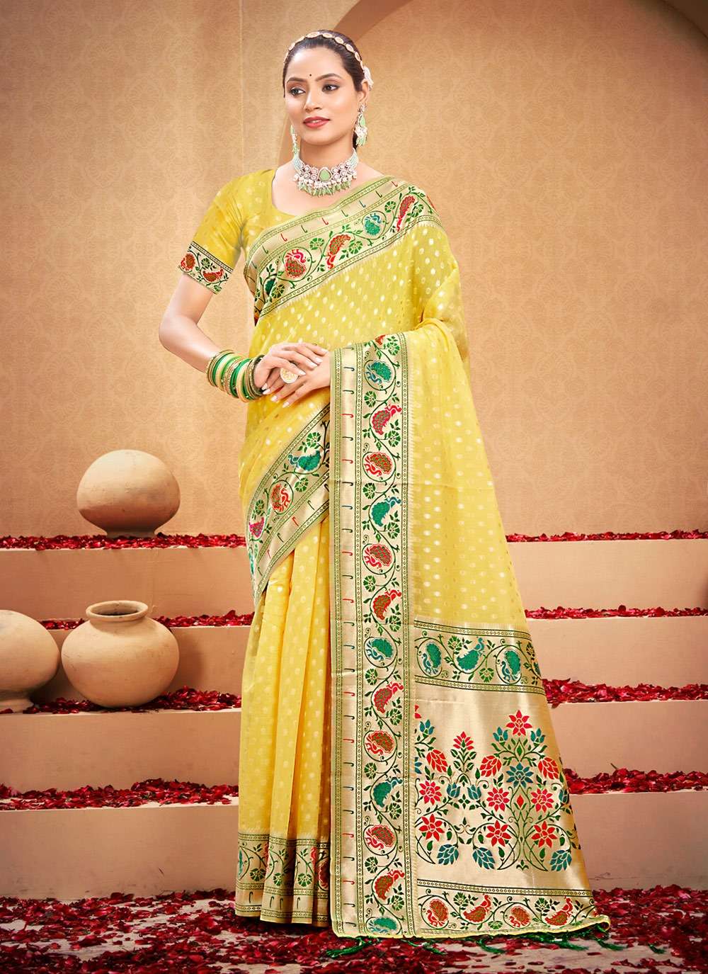 BUNAWAT SHAHI COTTON Saree Wholesale catalog