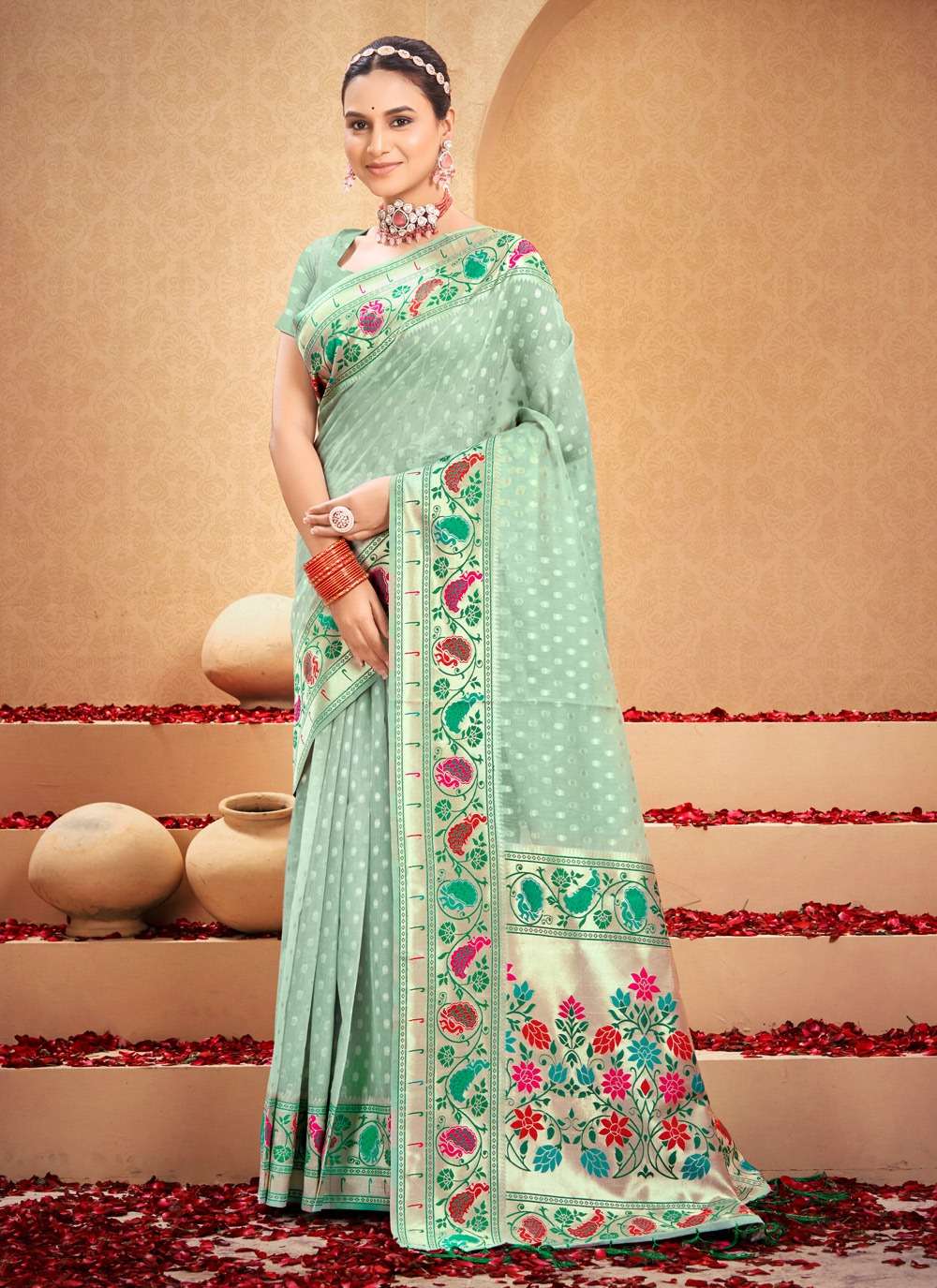 BUNAWAT SHAHI COTTON Saree Wholesale catalog