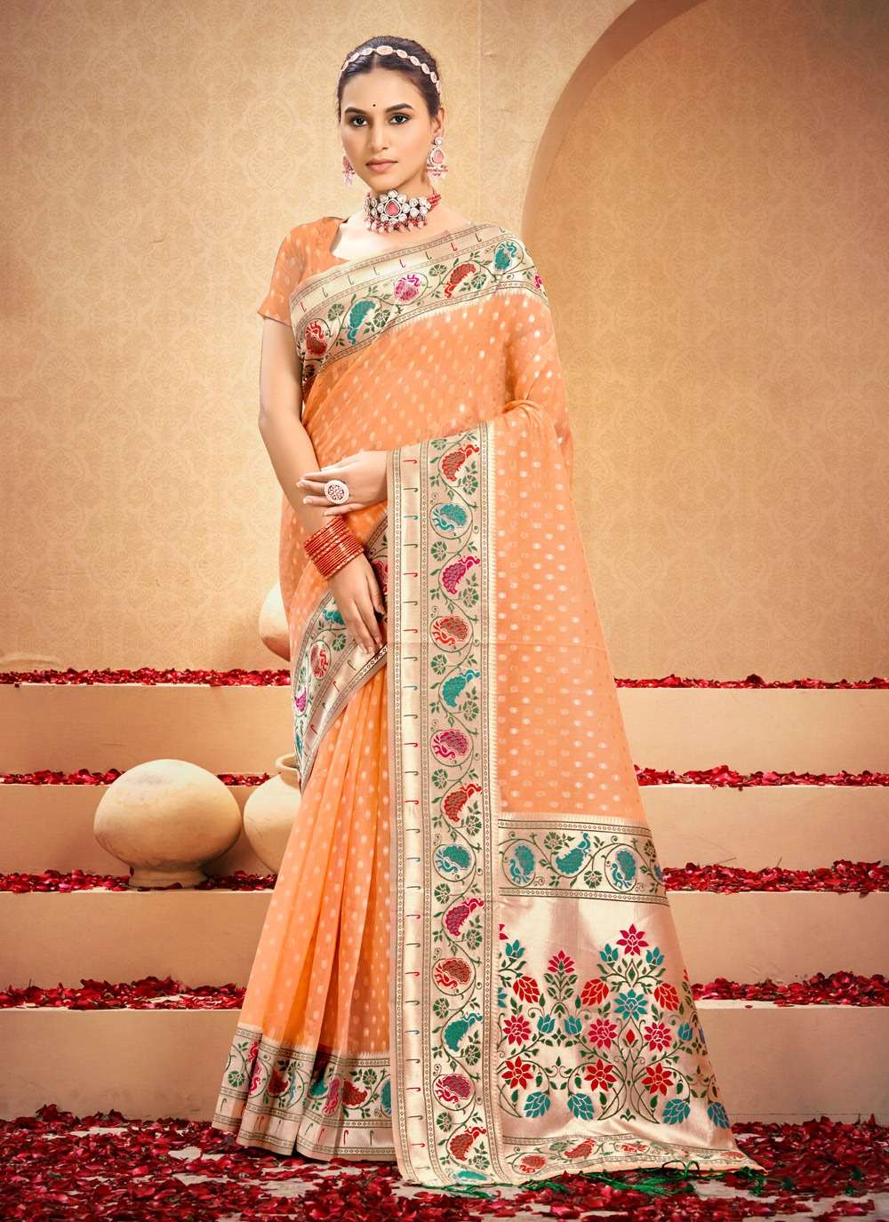 BUNAWAT SHAHI COTTON Saree Wholesale catalog