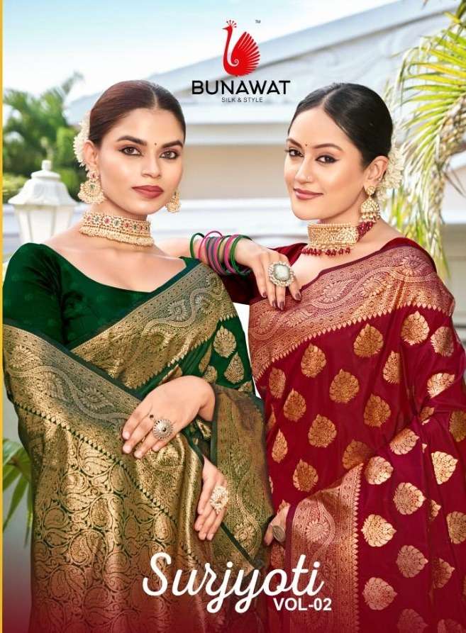 BUNAWAT SURJYOTI VOL-02 Saree Wholesale catalog