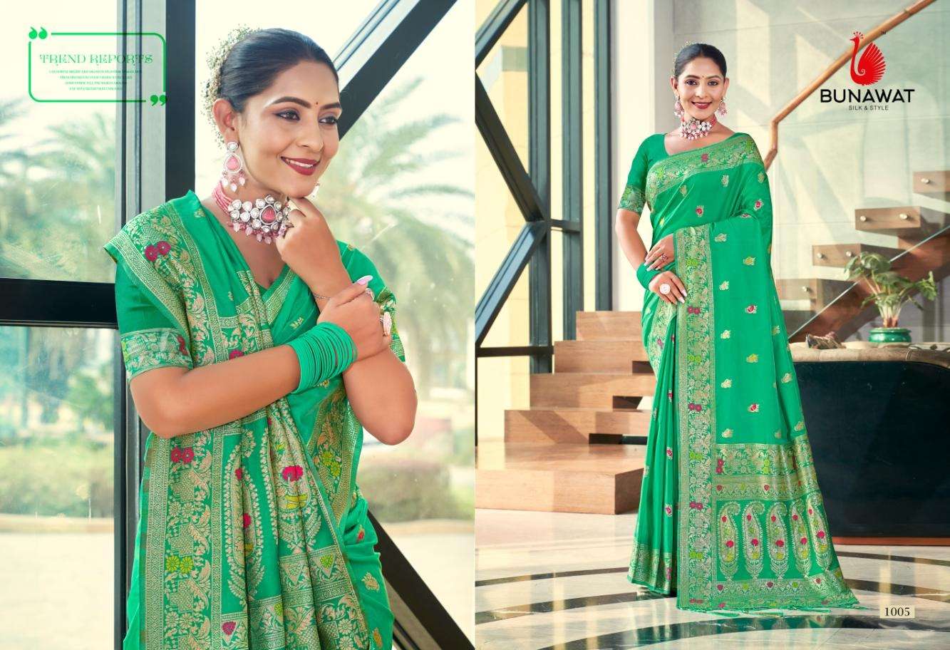 BUNAWAT VARSHA SILK VOL-06 Saree Wholesale catalog