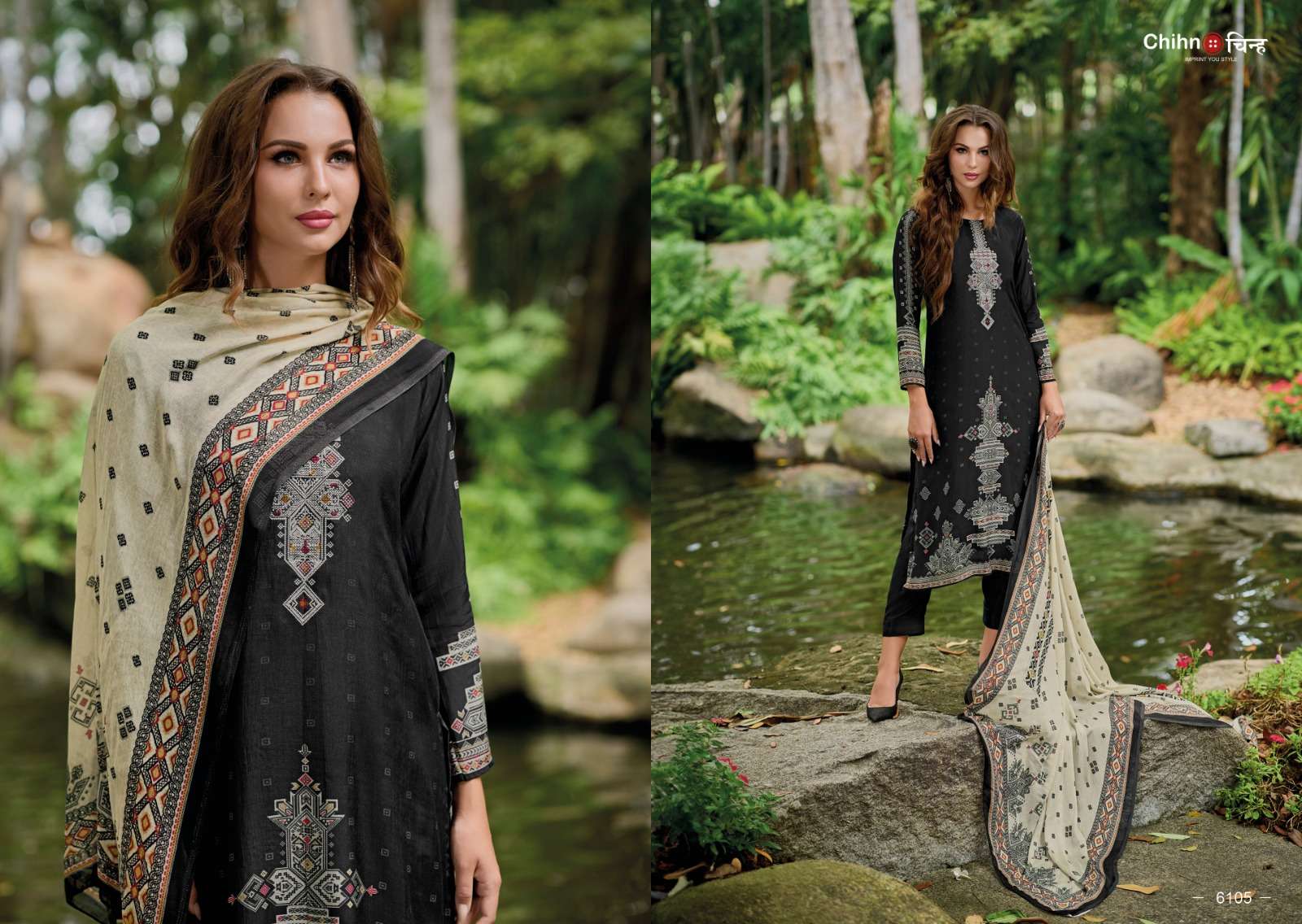 CHIHN SHEZAN Salwar Kameez Wholesale catalog