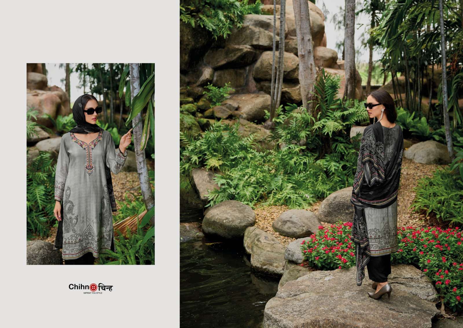 CHIHN SHEZAN Salwar Kameez Wholesale catalog