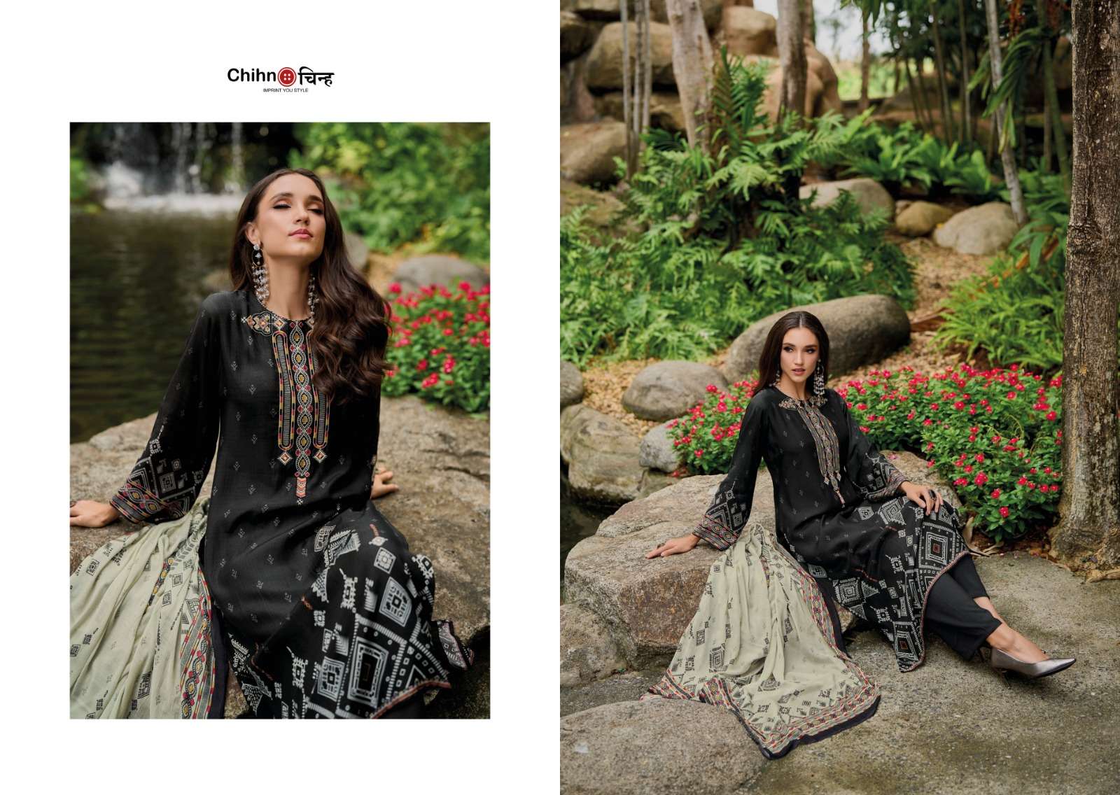 CHIHN SHEZAN Salwar Kameez Wholesale catalog