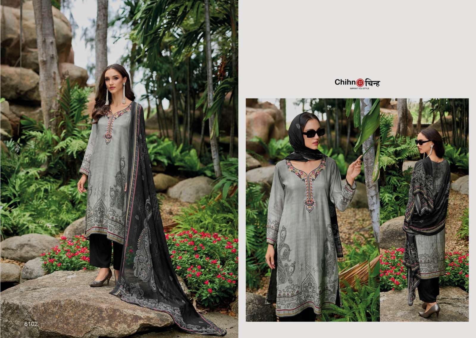 CHIHN SHEZAN Salwar Kameez Wholesale catalog