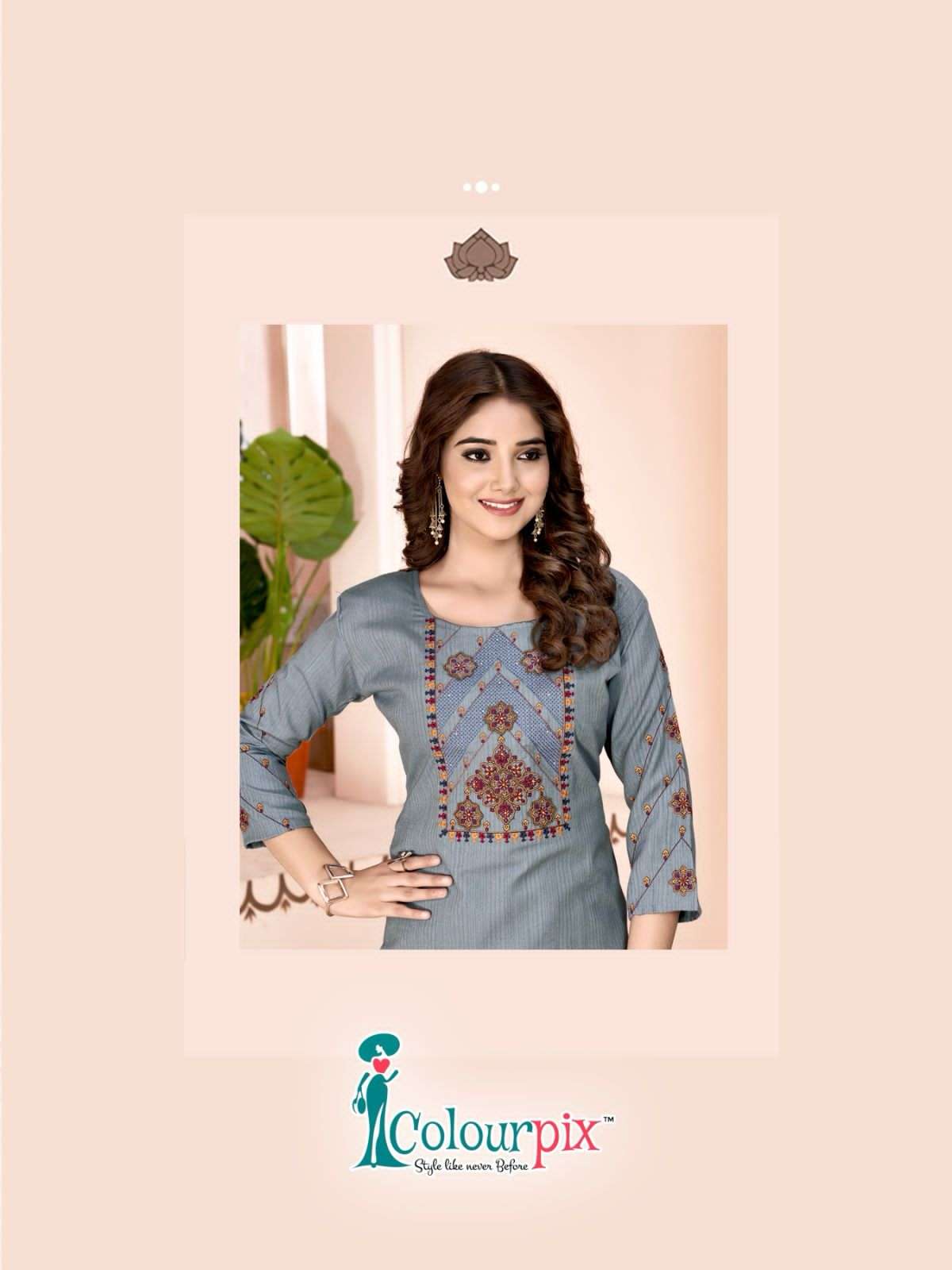 COLOURPIX  Kit kat  vol.4 Kurti Wholesale catalog