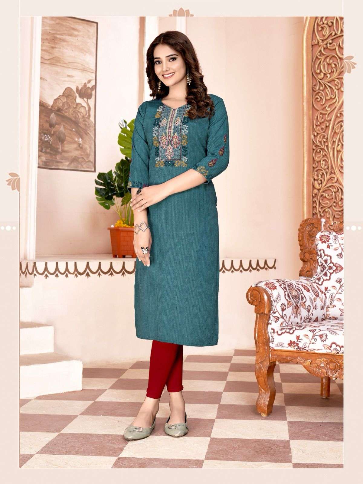 COLOURPIX  Kit kat  vol.4 Kurti Wholesale catalog