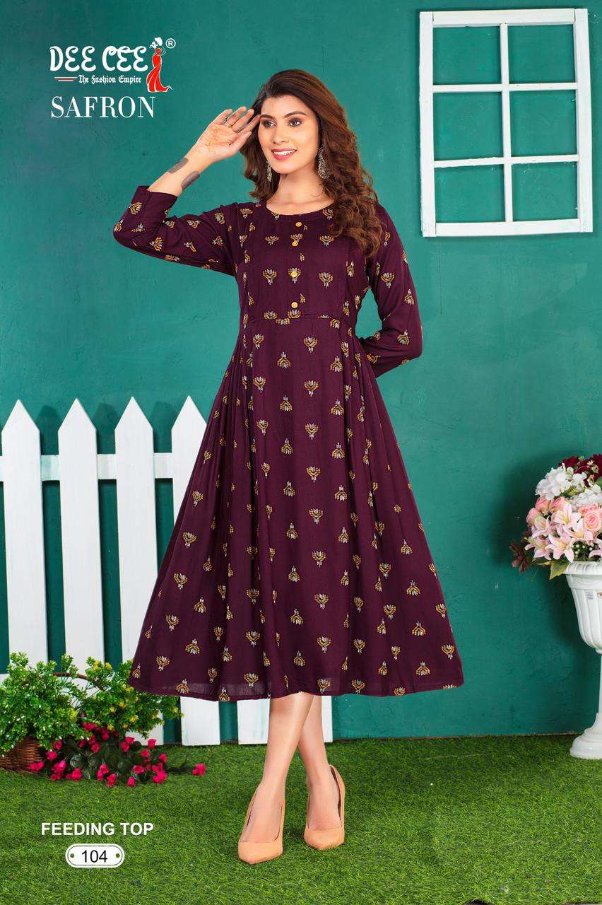 DEECEE SAFRON Kurti Wholesale catalog