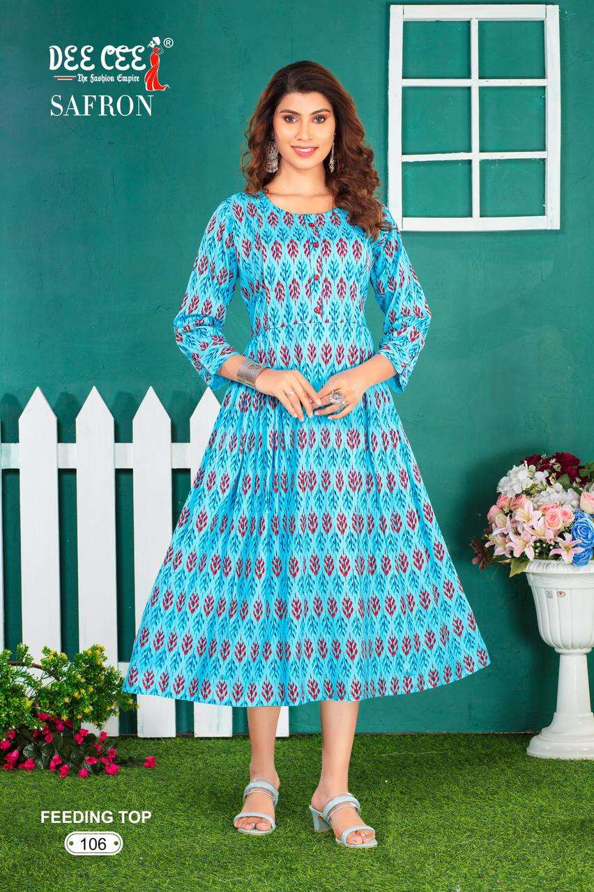 DEECEE SAFRON Kurti Wholesale catalog
