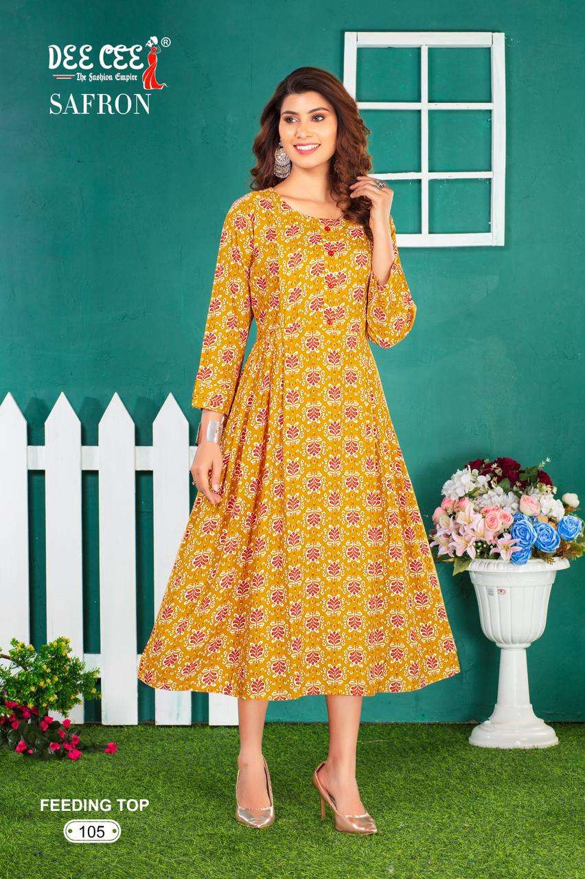 DEECEE SAFRON Kurti Wholesale catalog