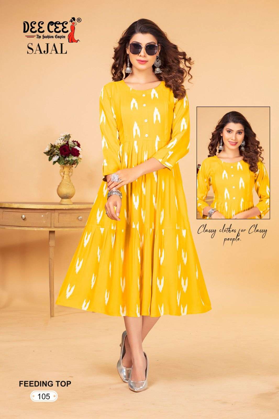 DEECEE SAJAL Kurti Wholesale catalog