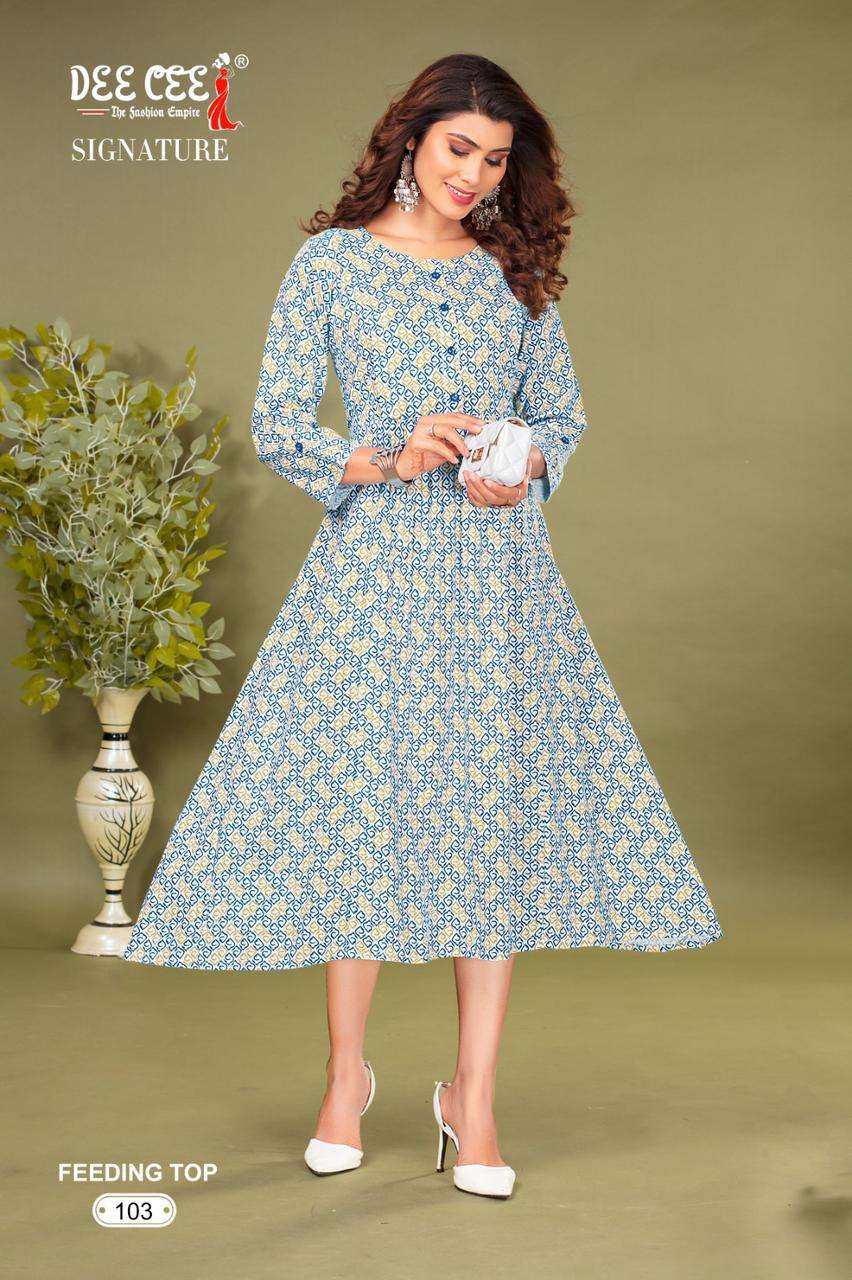 DEECEE SIGNATURE Kurti Wholesale catalog