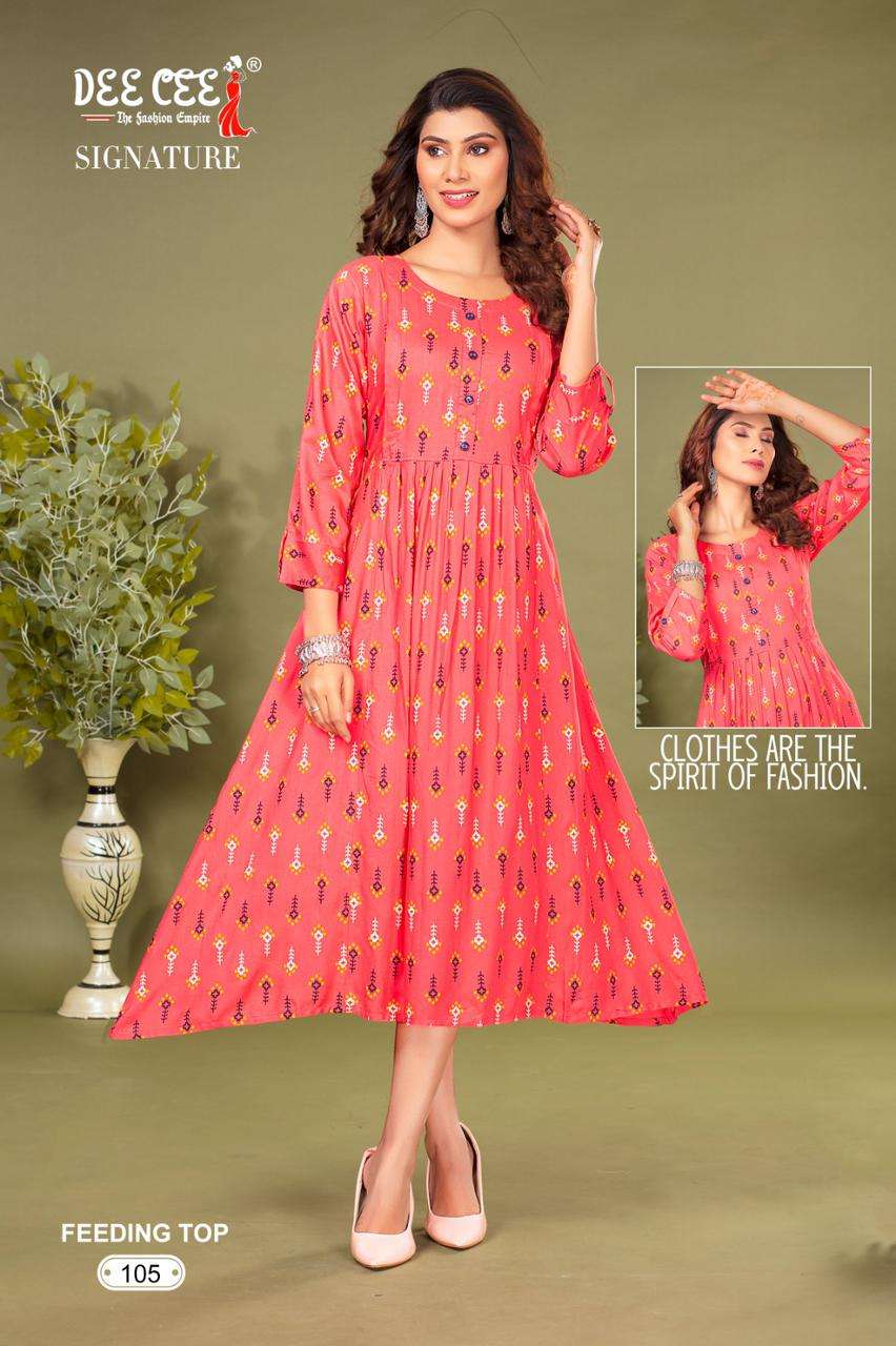 DEECEE SIGNATURE Kurti Wholesale catalog