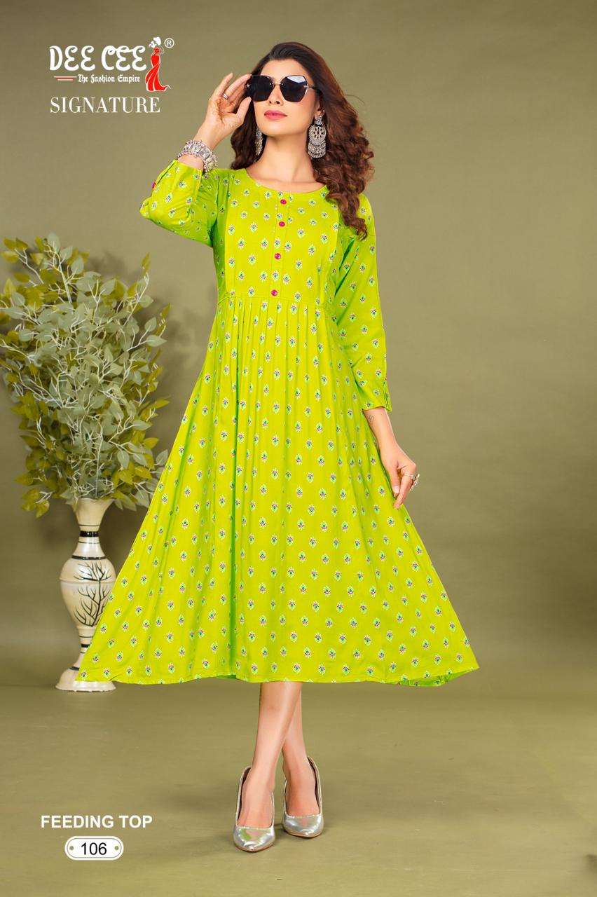 DEECEE SIGNATURE Kurti Wholesale catalog