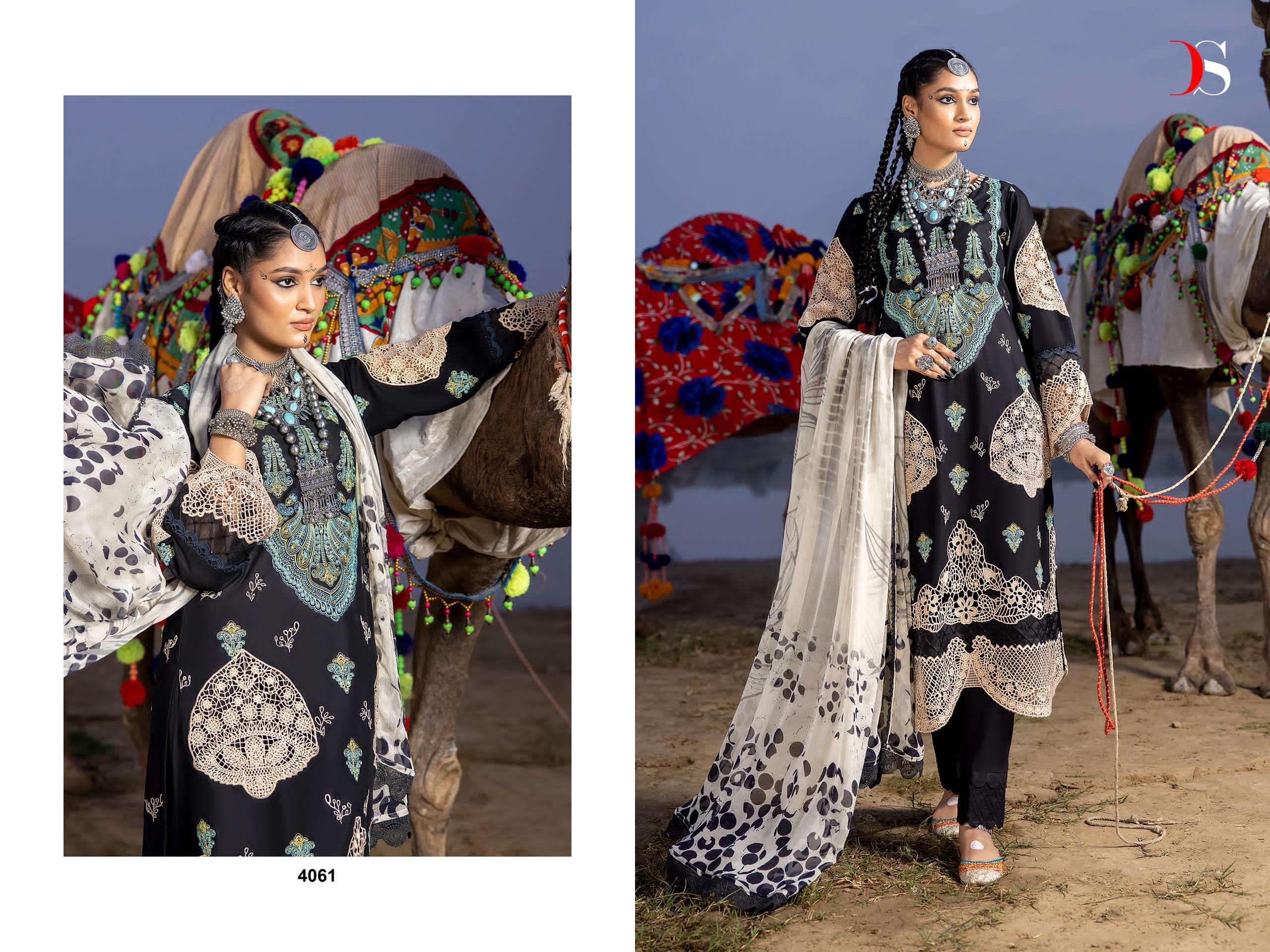 Deepsy Adan Libas 24 Cotton Dupatta Salwar Suit Wholesale catalog