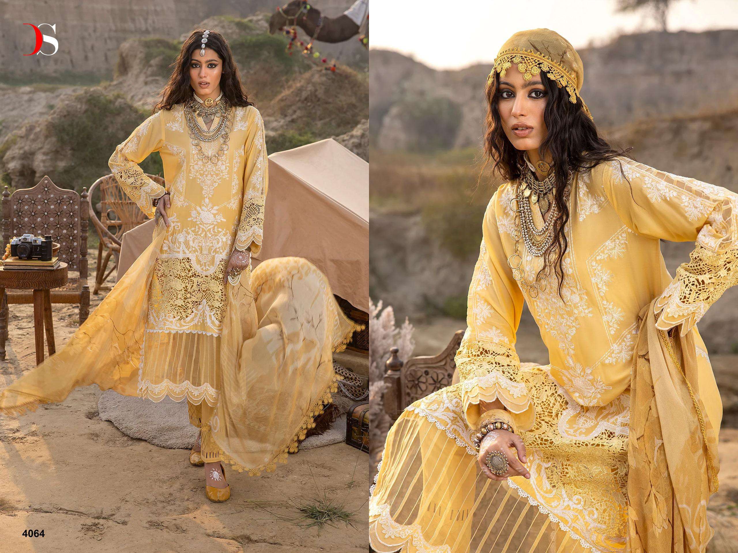 Deepsy Adan Libas 24 Cotton Dupatta Salwar Suit Wholesale catalog