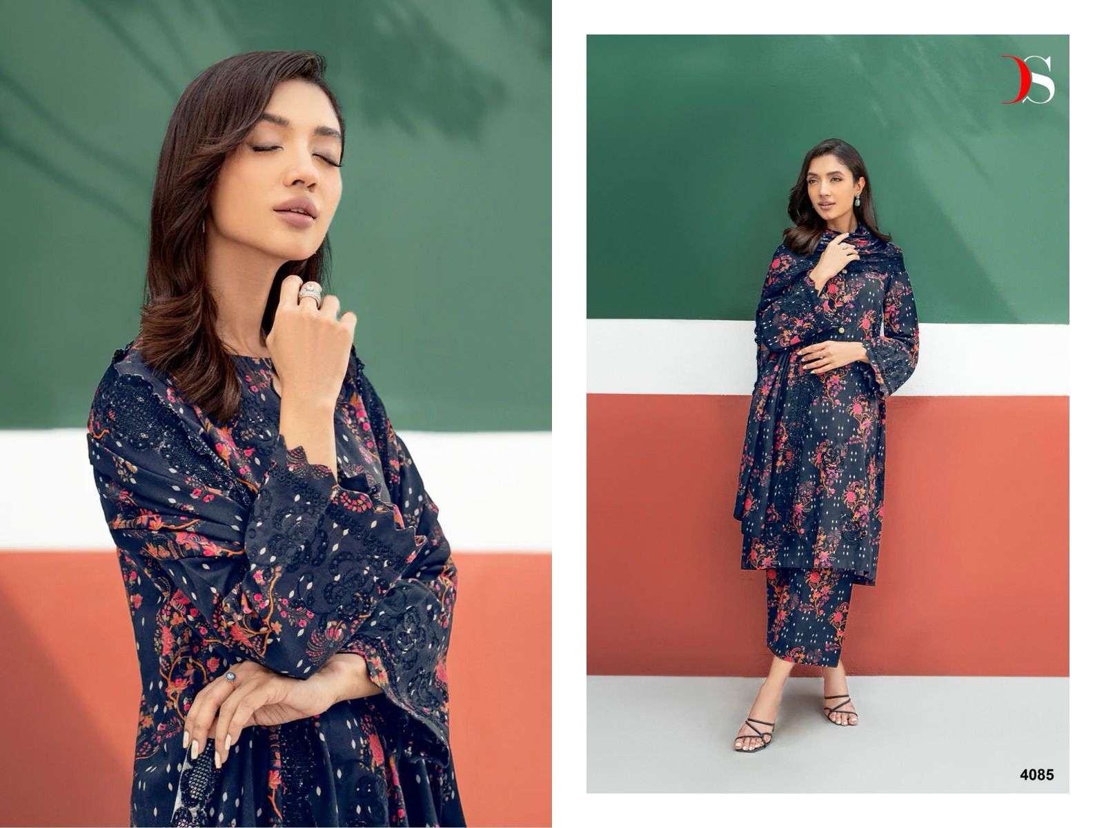 Deepsy Aniq 24 Cotton Dupatta Salwar Suit Wholesale catalog