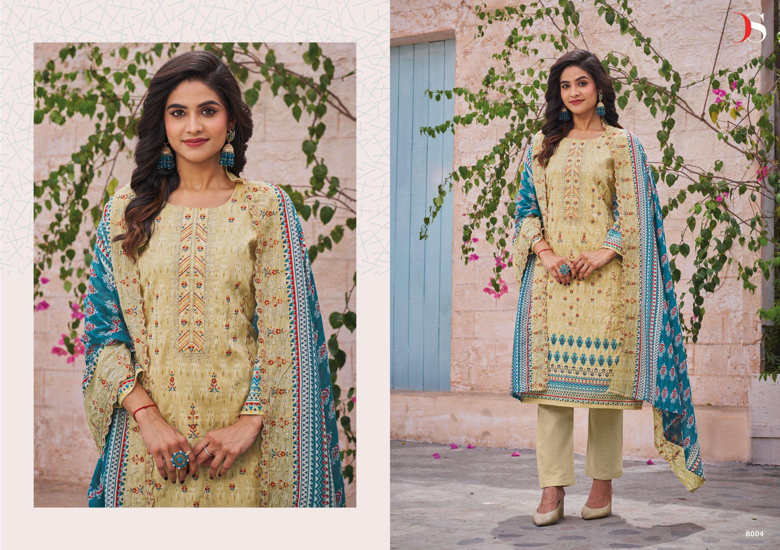 Deepsy Bin Saeed 8 Lawn Collection Salwar Kameez Wholesale catalog
