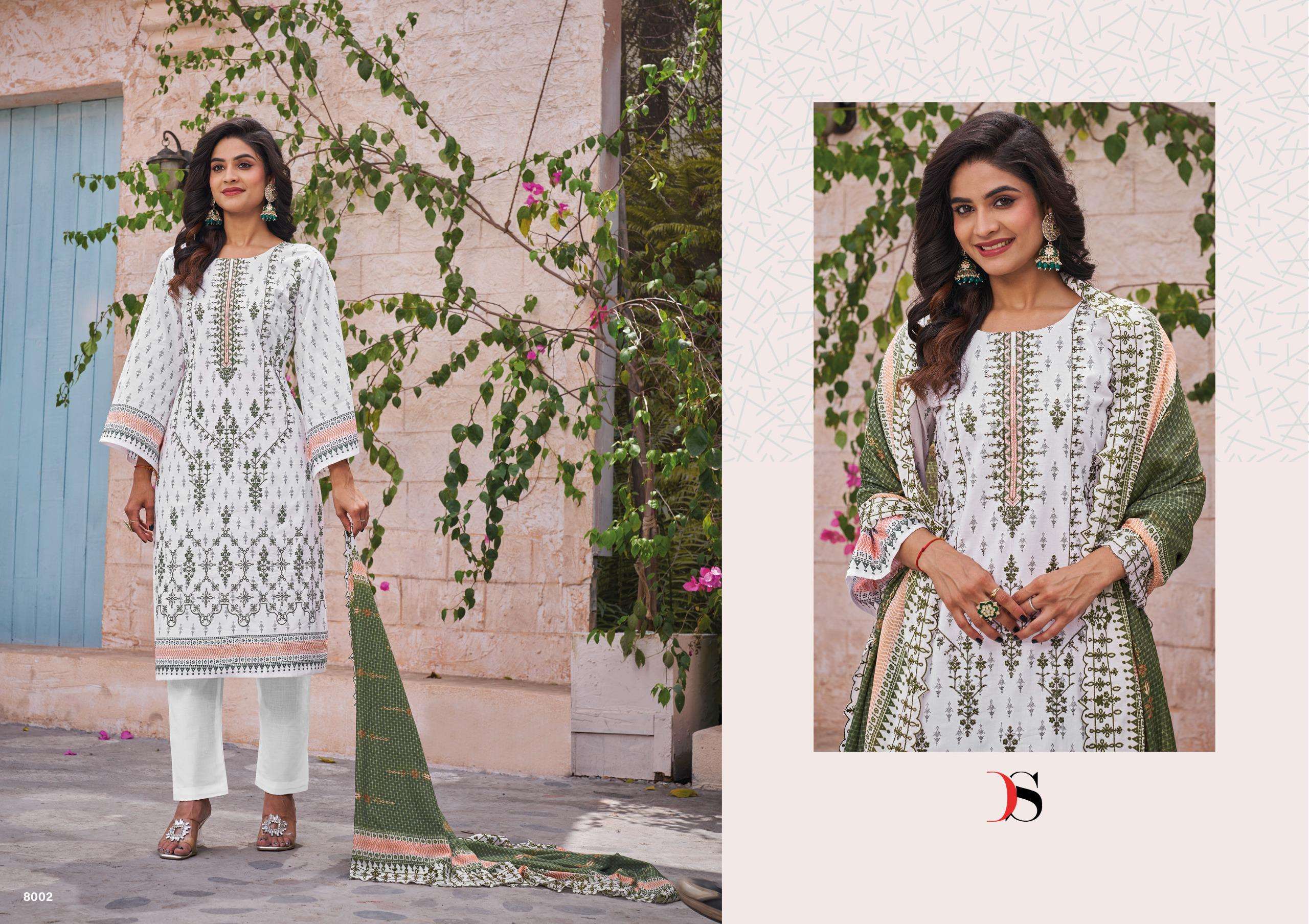 Deepsy Bin Saeed 8 Lawn Collection Salwar Kameez Wholesale catalog