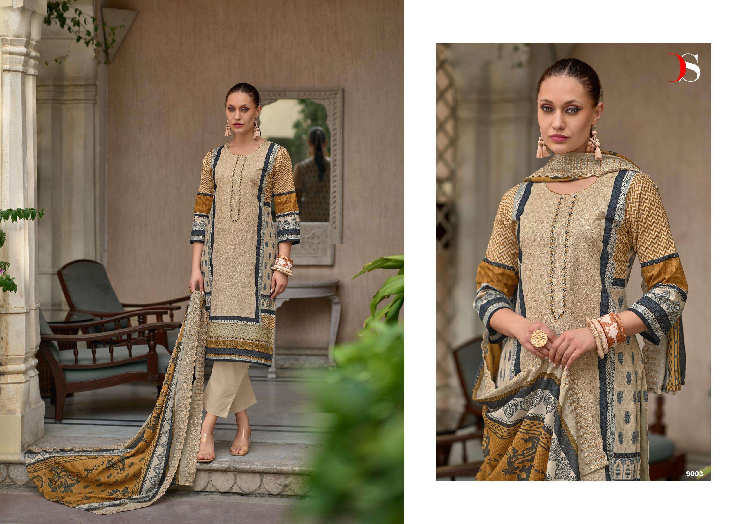 Deepsy Bin Saeed 9 Lawn Collection Salwar Kameez Wholesale catalog