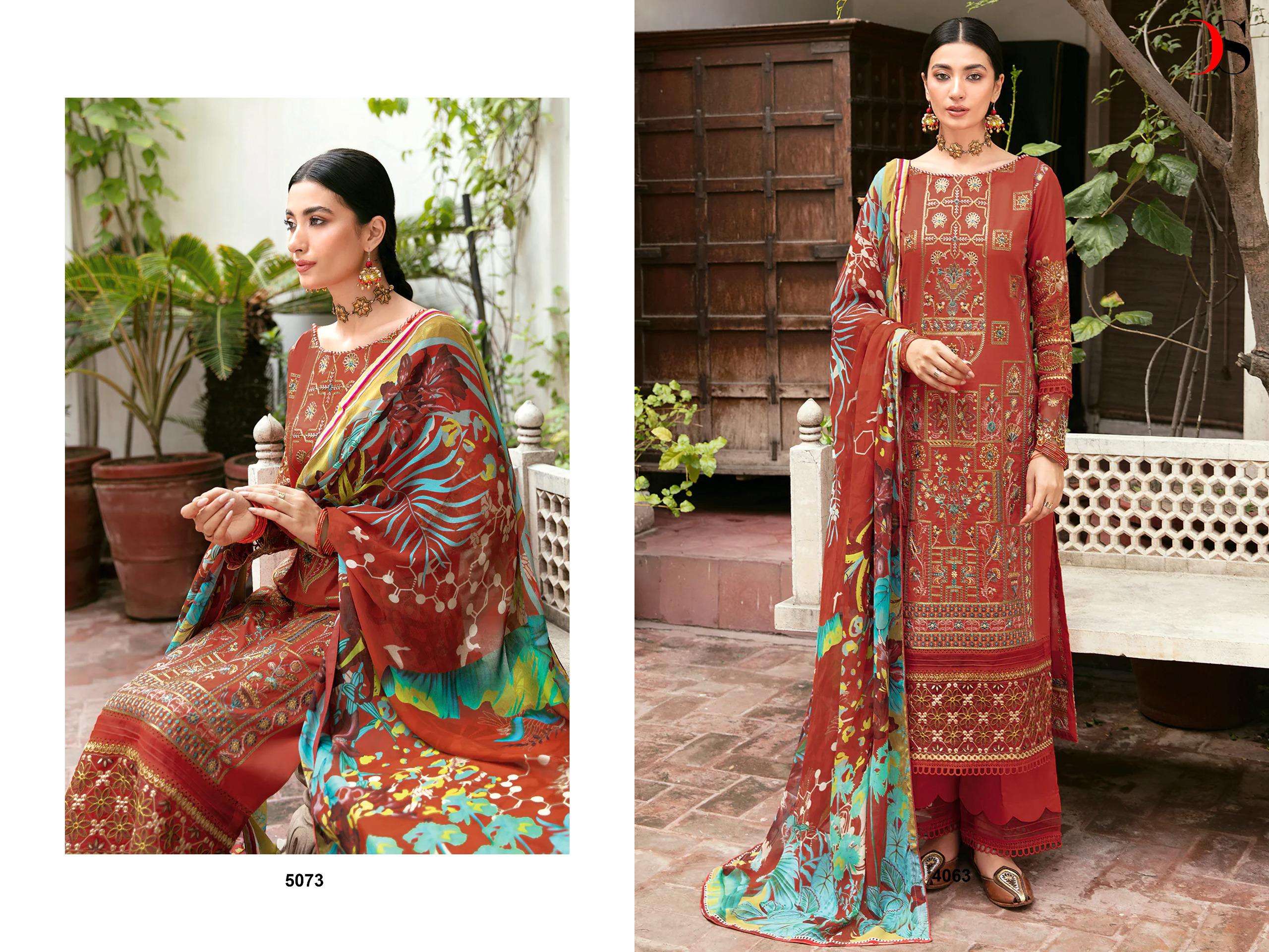 Deepsy Cheveron 12 Chiffon Dupatta Pakistani Suit Wholesale Catalog