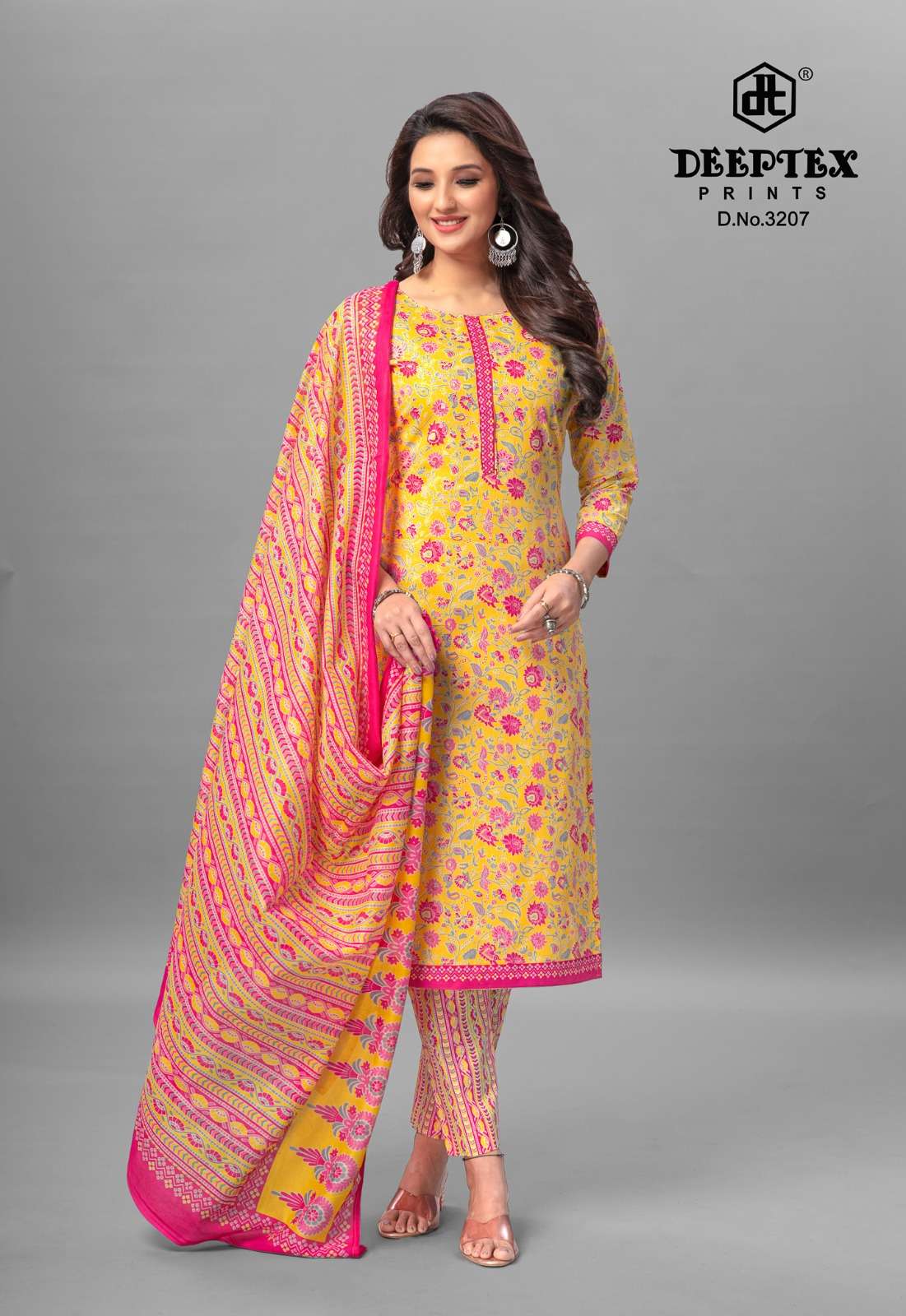 Deeptex Chief Guest Vol-32- Cotton Dress Material Wholesale Catalog