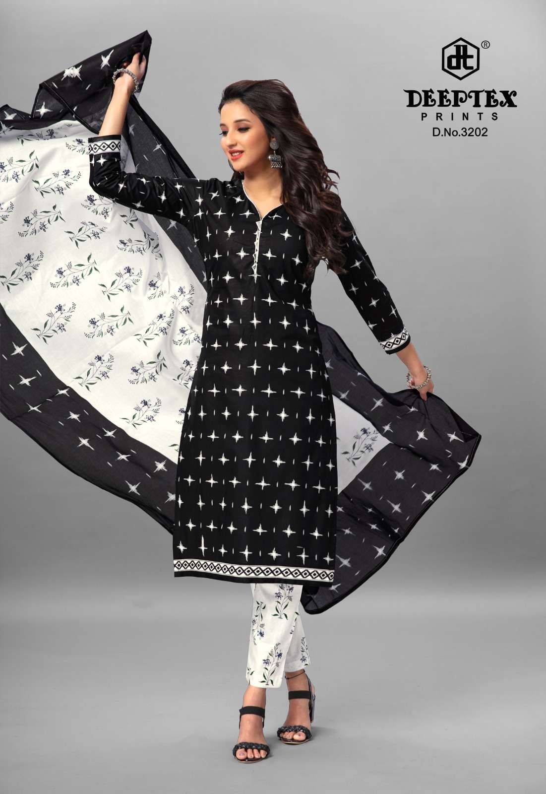 Deeptex Chief Guest Vol-32- Cotton Dress Material Wholesale Catalog