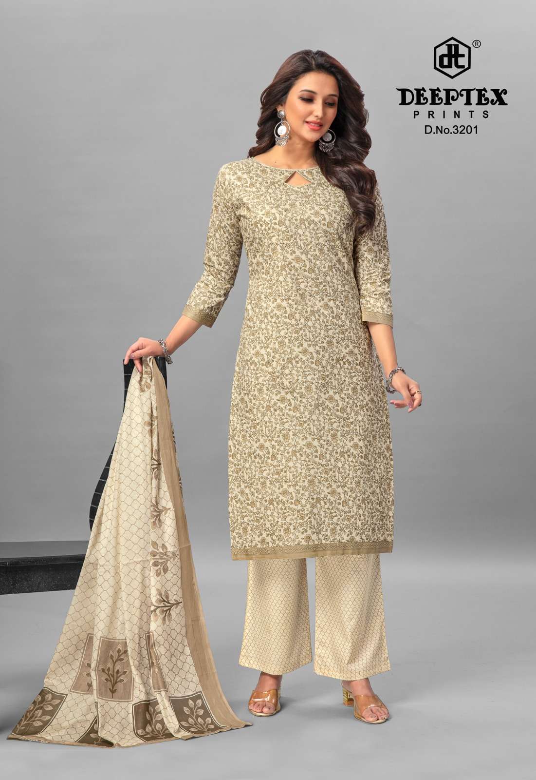Deeptex Chief Guest Vol-32- Cotton Dress Material Wholesale Catalog