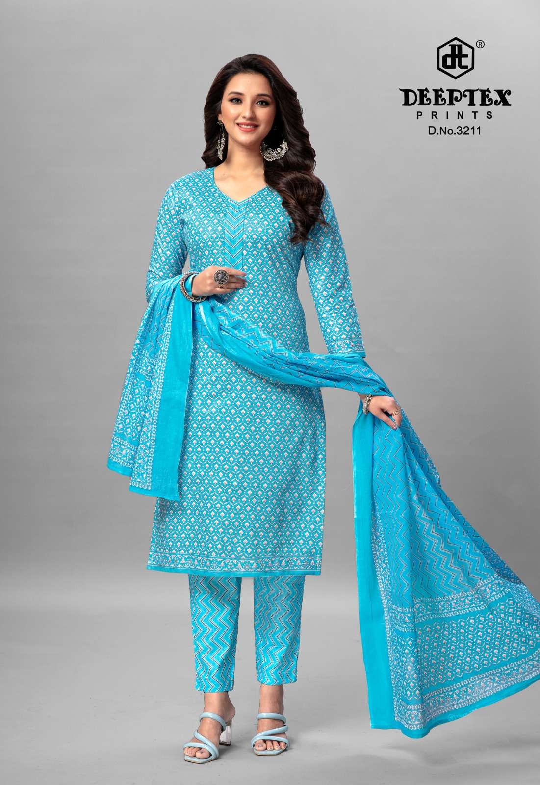 Deeptex Chief Guest Vol-32- Cotton Dress Material Wholesale Catalog