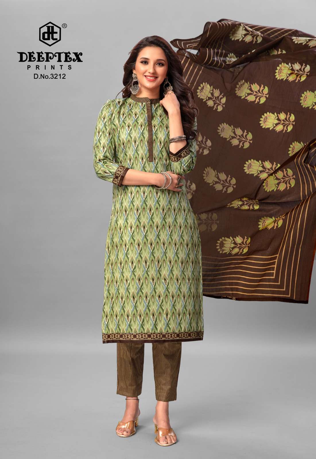 Deeptex Chief Guest Vol-32- Cotton Dress Material Wholesale Catalog