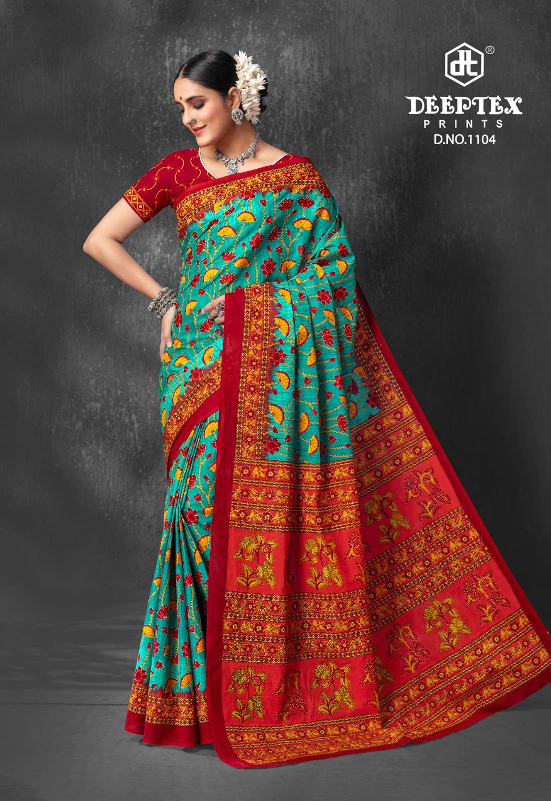 Deeptex Prime Time Vol-11- Printed Cotton Sarees Wholesale Catalog