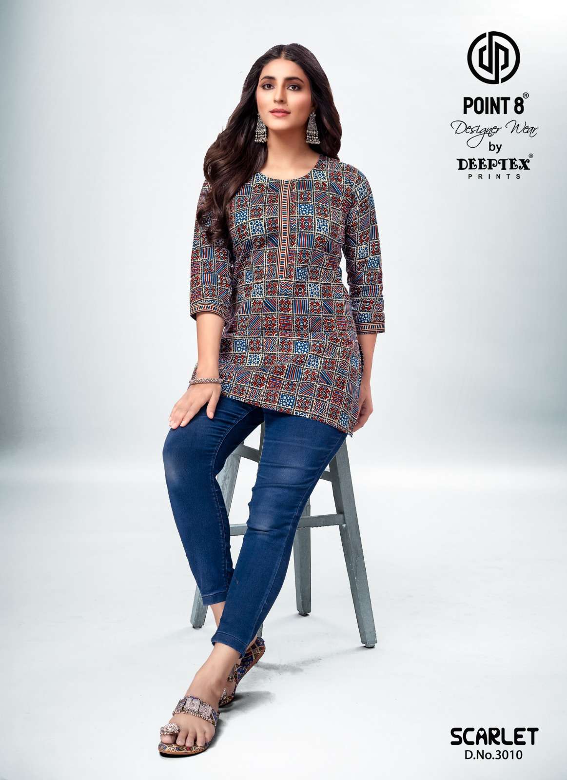 Deeptex Scarlet Vol-3 – Short Tops Wholesale Catalog