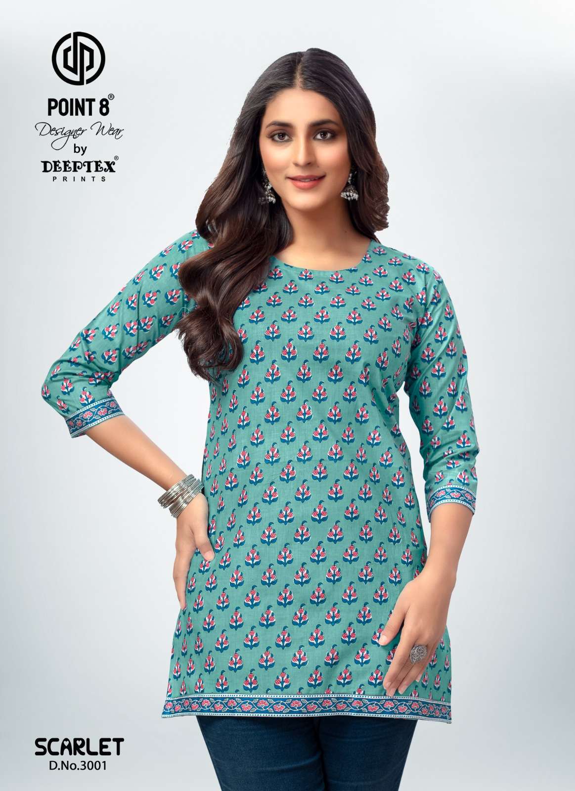 Deeptex Scarlet Vol-3 – Short Tops Wholesale Catalog
