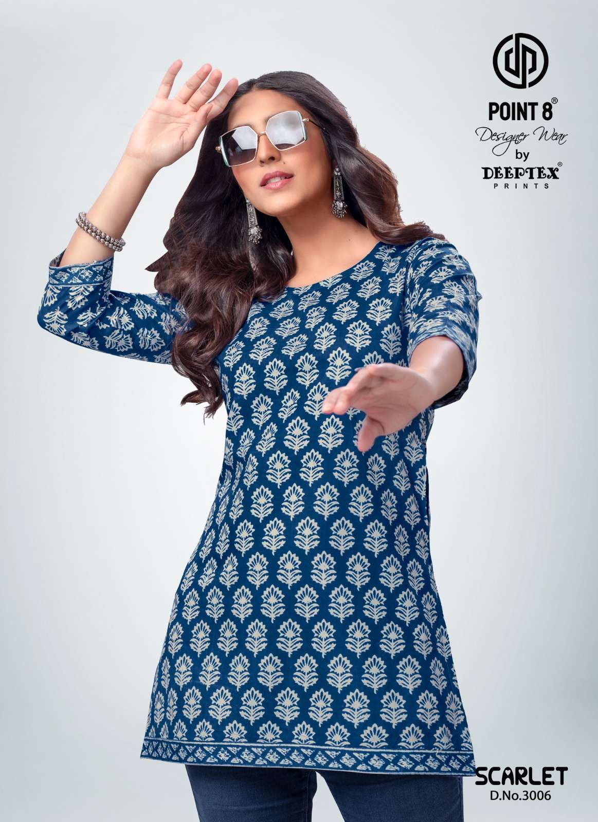 Deeptex Scarlet Vol-3 – Short Tops Wholesale Catalog