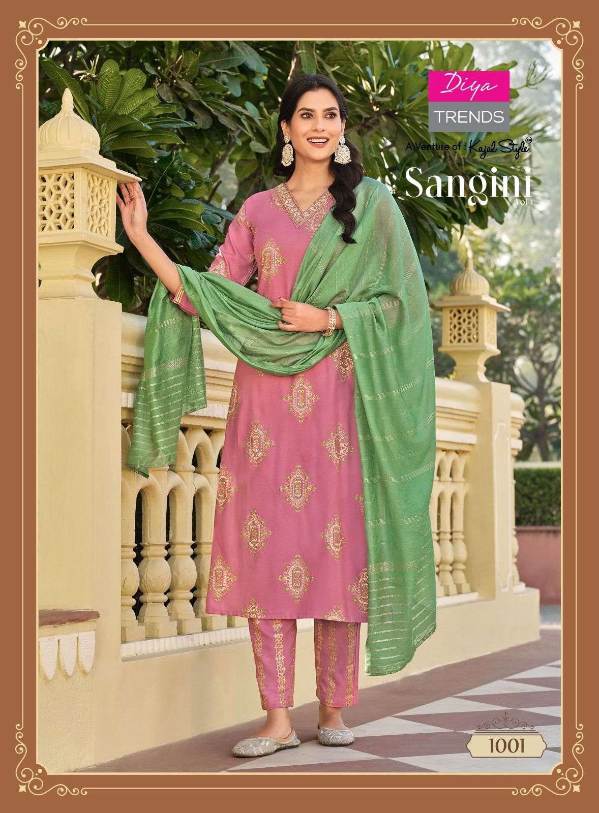 DIYA TRENDS SANGINI VOL.1 Kurti Wholesale catalog