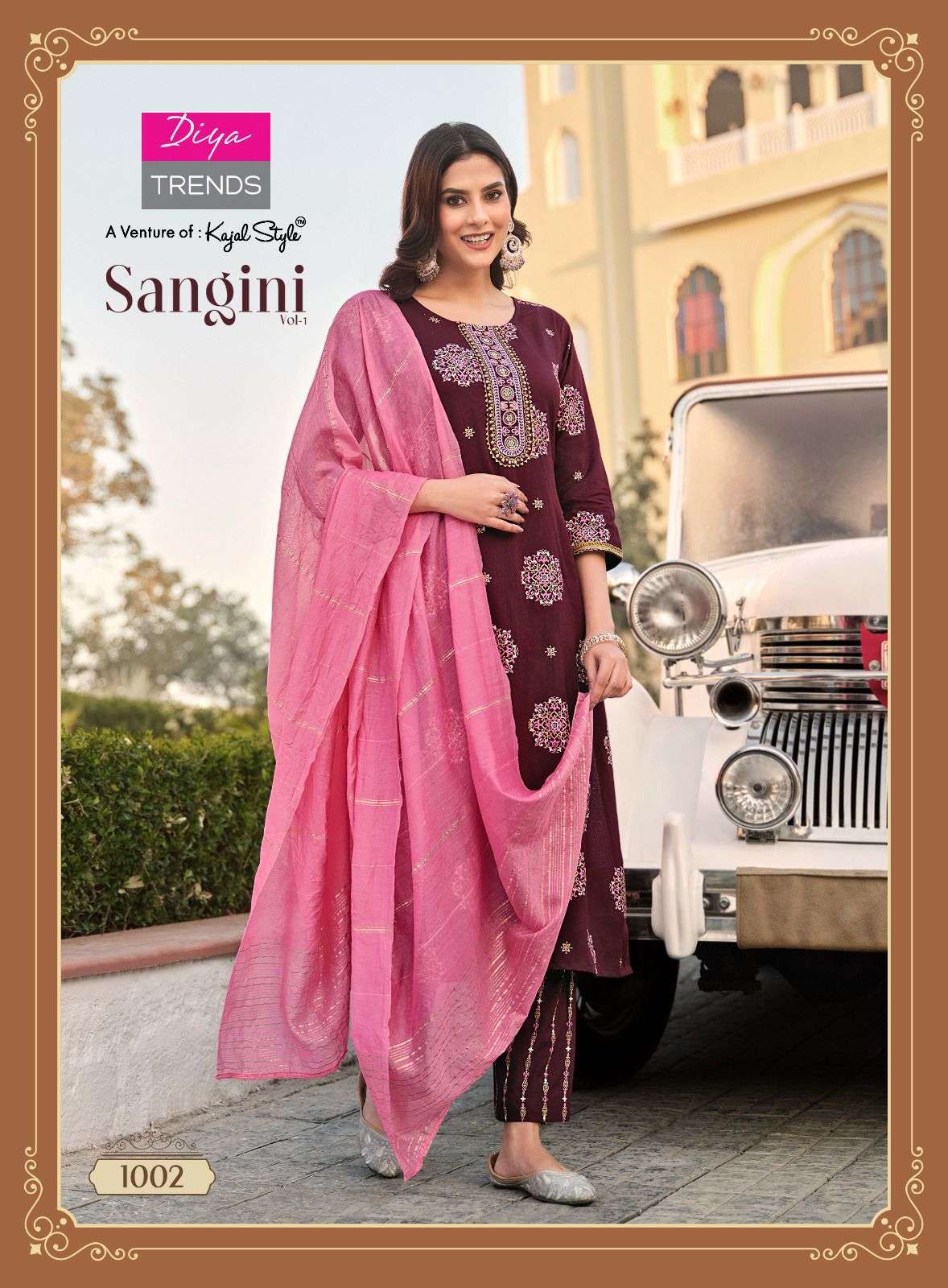 DIYA TRENDS SANGINI VOL.1 Kurti Wholesale catalog
